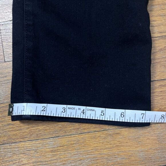 NYDJ Jeans Women's Size 12 Black Sheri Slim Lift Tuck Technology Stretch - Picture 9 of 10